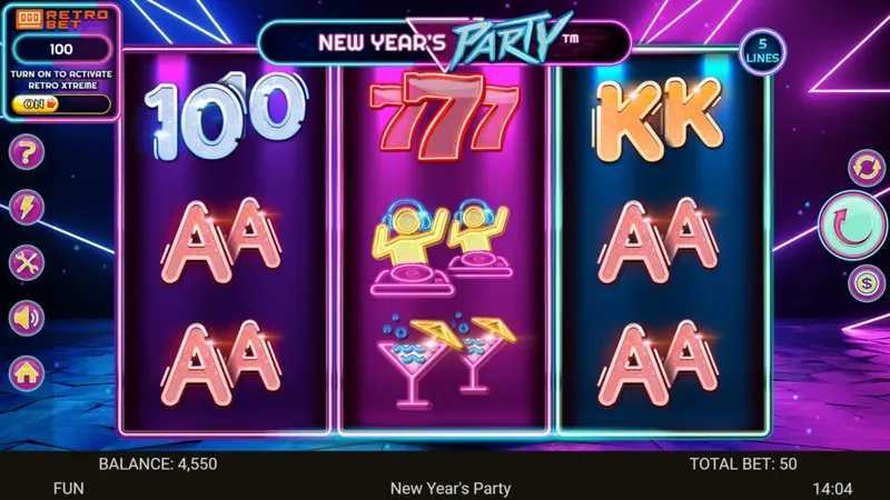 Slot New Year's Celebration