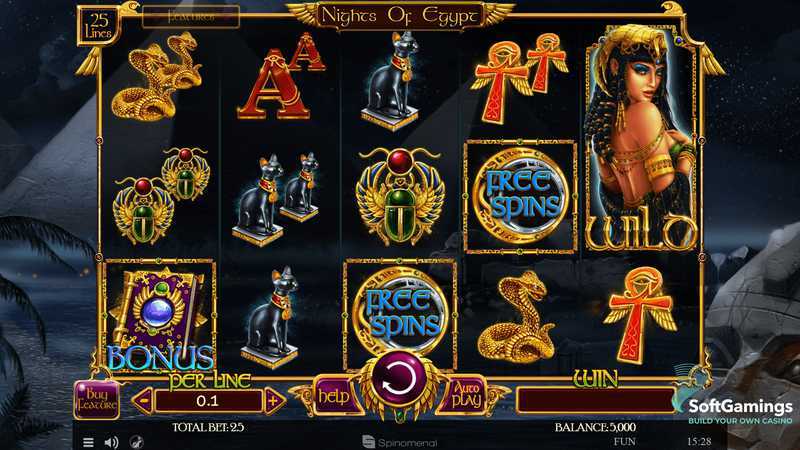 Slot Nights of Egypt