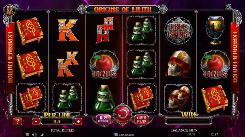 Slot Origins Of Lilith Expanded Edition