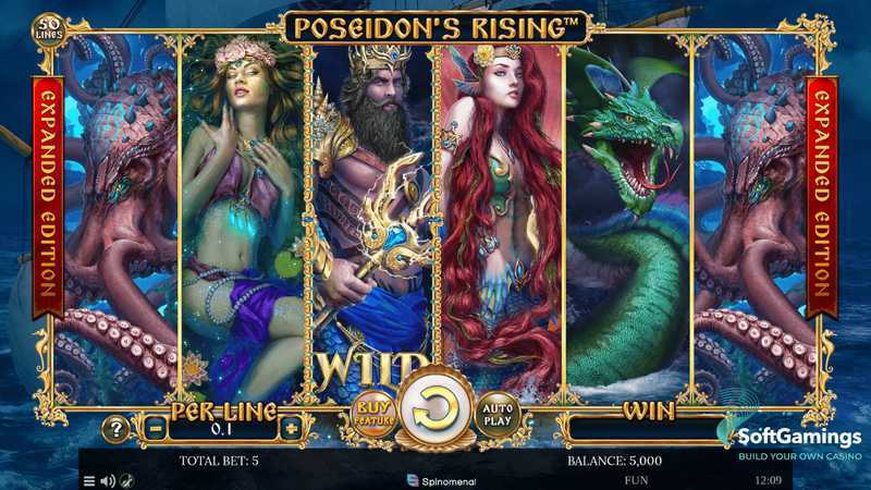 Play Poseidon's Rising Expanded Edition by Spinomenal