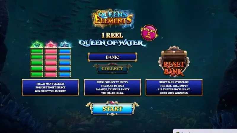 Play Queen of Water - Tides of Fortune by Spinomenal