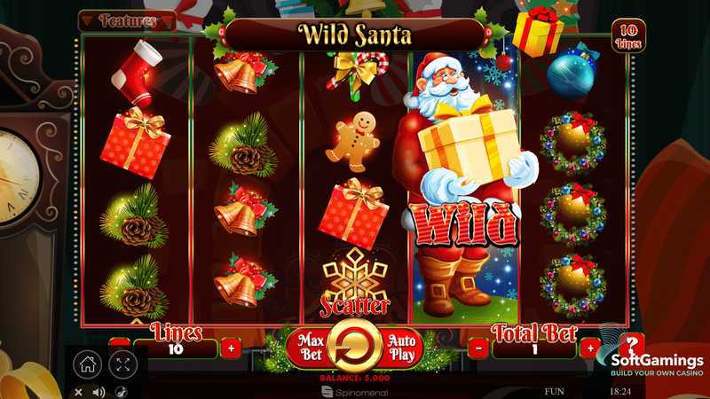 Play Santa's Wild Helpers by Spinomenal