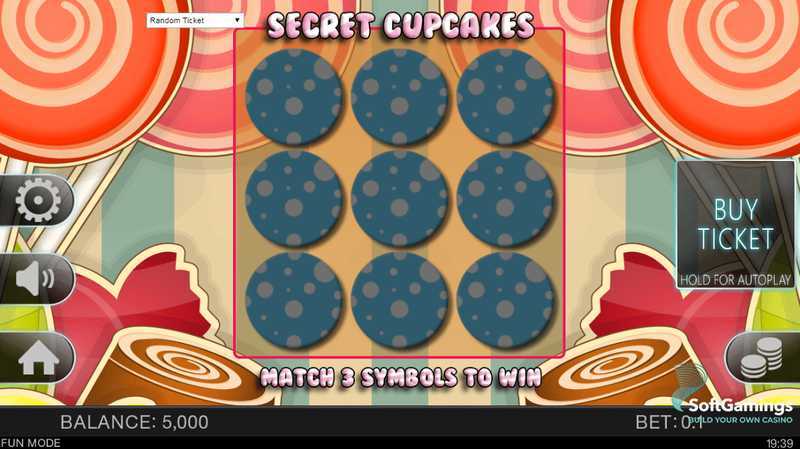 Play Secret Cupcakes by Spinomenal