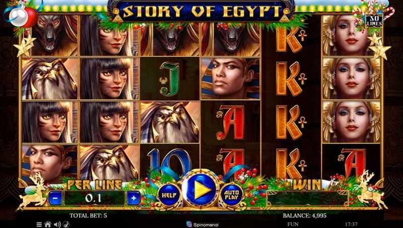 Play Story Of Egypt Christmas Edition by Spinomenal