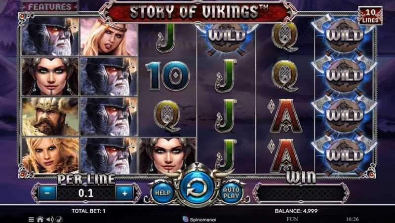 Play Story Of Vikings by Spinomenal