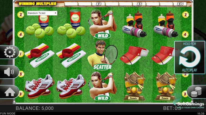 Play Tennis Champions by Spinomenal
