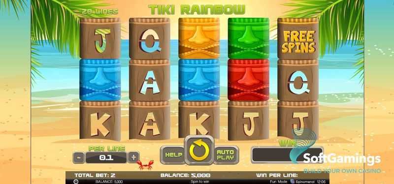 Play Tiki Rainbow by Spinomenal