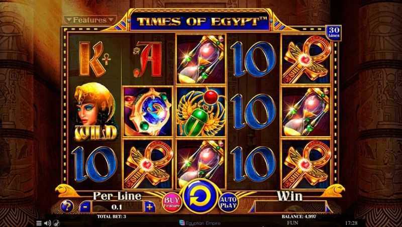 Slot Times Of Egypt