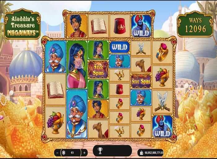 Play Aladdin Megaways by Spinoro