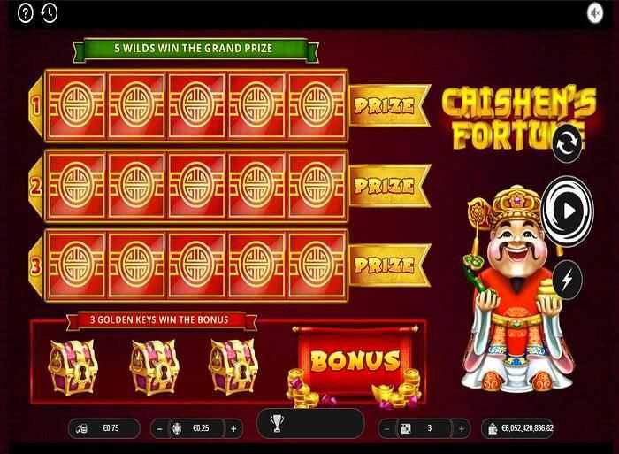 Play Caishen’s Fortune by Spinoro