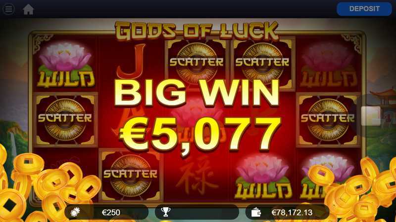 Play Gods of Luck by Spinoro
