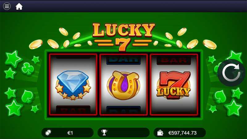 Play Lucky 7's Scratch by Spinoro