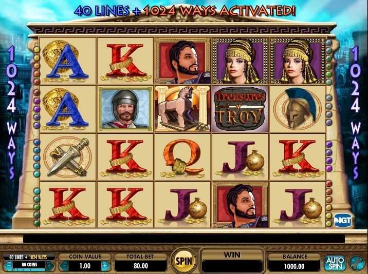 Play Riches of Troy by Spinoro