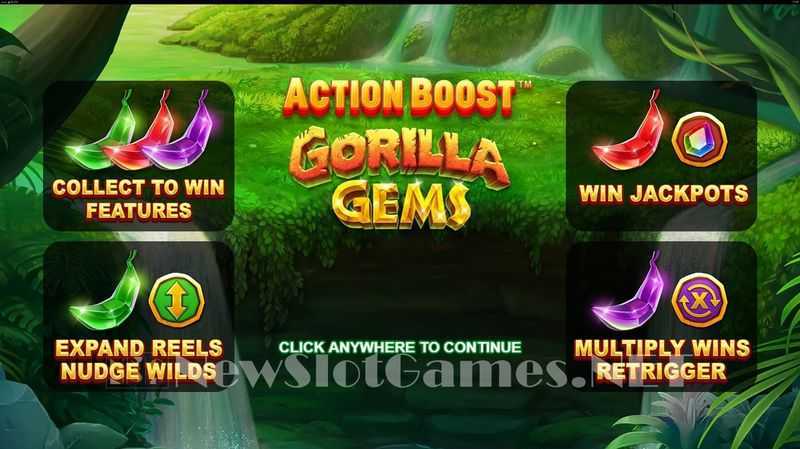 Play Action Boost Gorilla Gems by Spinplay Games