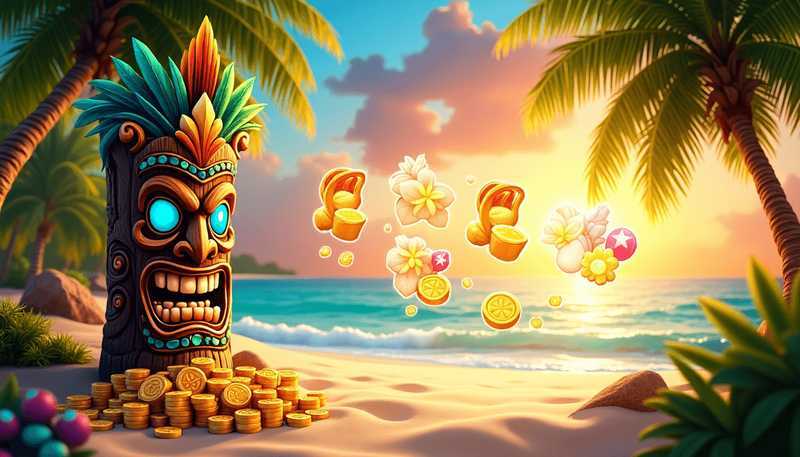 Play Action Boost Tiki Treasures by Spinplay Games