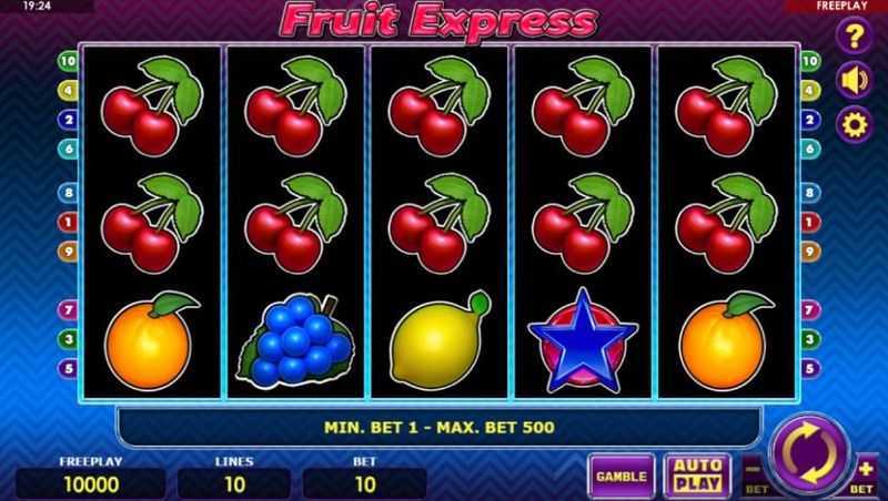 Play Fruit Express by Spinthon