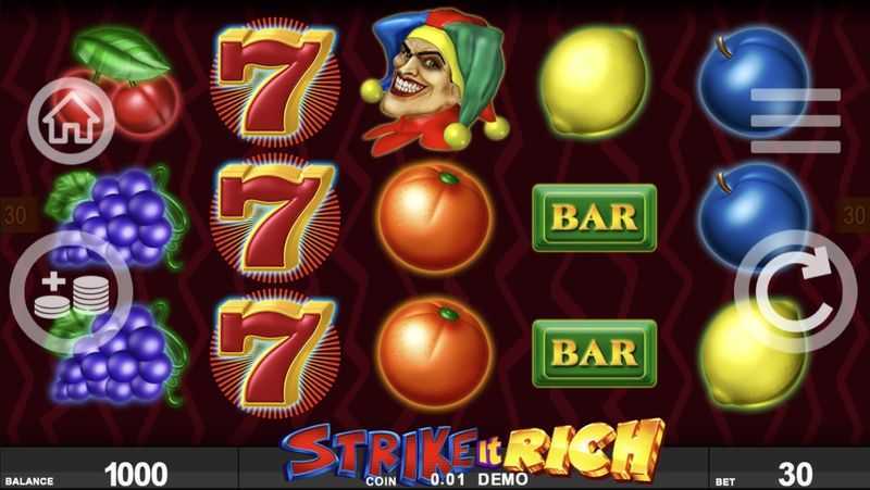 Play Strike it Rich by Spinthon