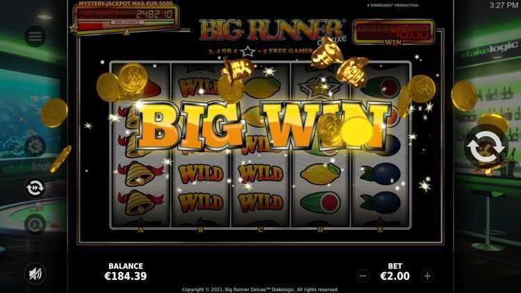 Play Big Runner Deluxe Jackpot by Stakelogic