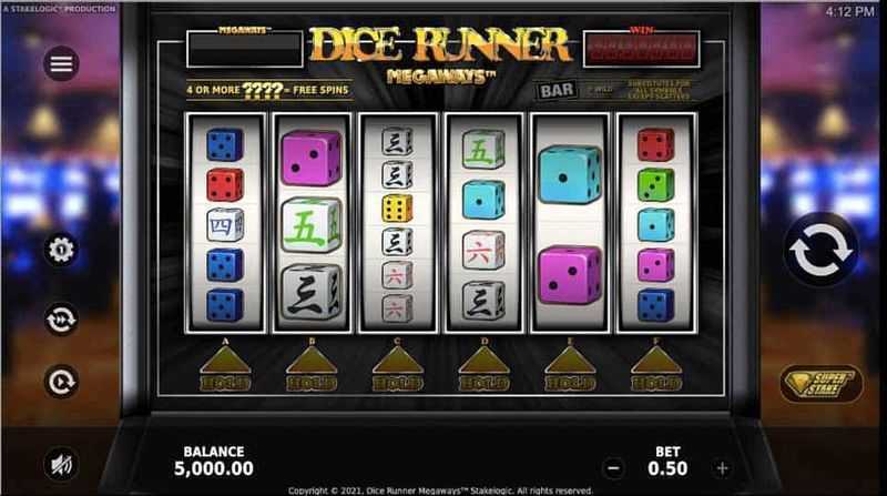 Play Dice Runner Megaways by Stakelogic