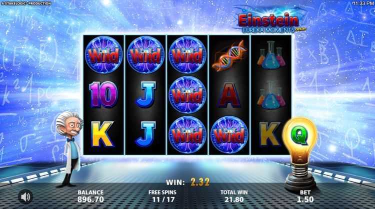 Einstein Eureka Moments Deluxe StakeLogic Einstein Eureka Moments Deluxe StakeLogic