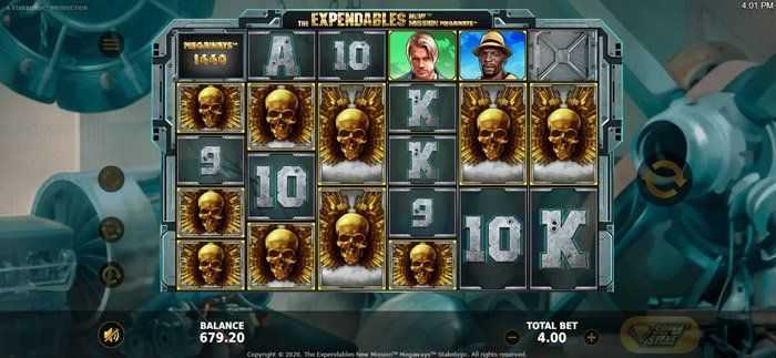The Expendables New Mission Megaways The Expendables New Mission Megaways