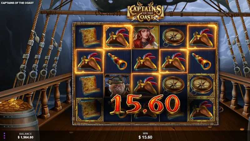 Slot Captain Cashfall's Treasures of the Deep