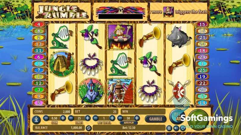 Play Jungle Rumble Megaways by Storm Gaming