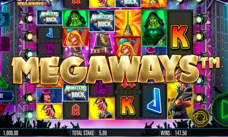 Slot Monsters of Rock Megaways