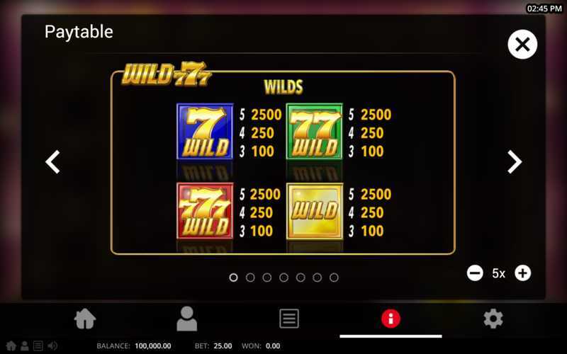 Play Wild 777 by Swintt
