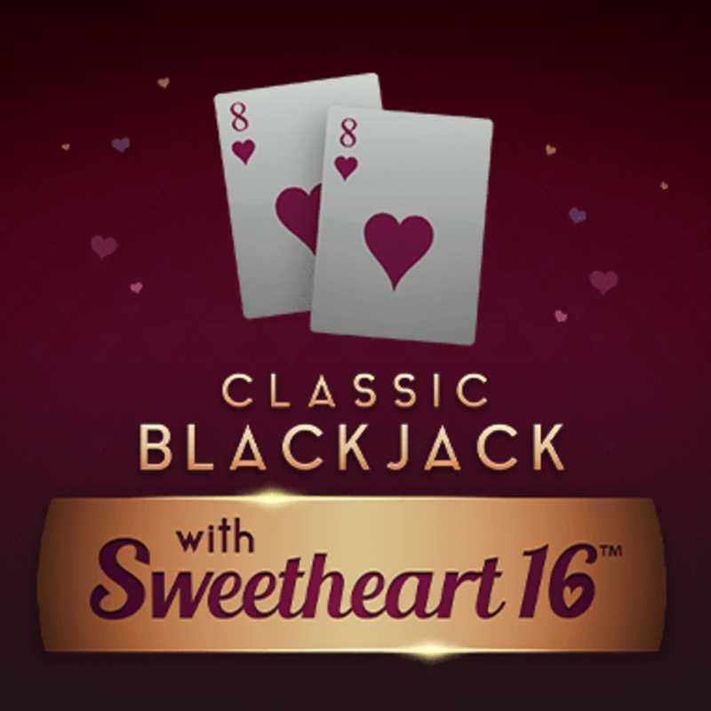 Classic Blackjack with Sweetheart 16 Classic Blackjack with Sweetheart 16