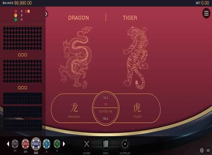 Play Dragon Tiger by Switch Studios