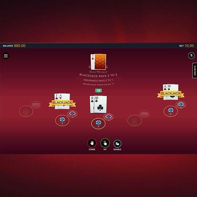 Premier Blackjack with Buster Blackjack Premier Blackjack with Buster Blackjack