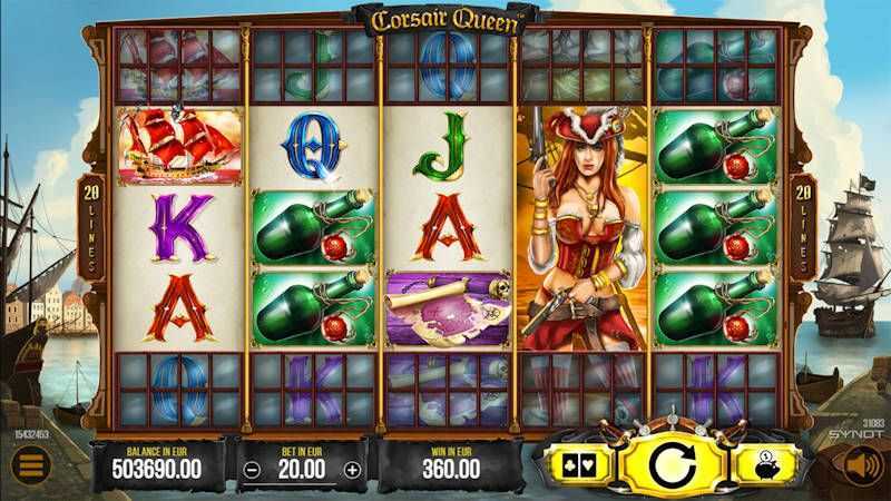 Play Corsair Queen by Synot