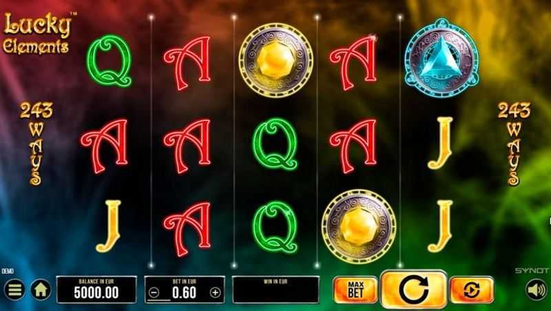 Play Lucky Elements by Synot