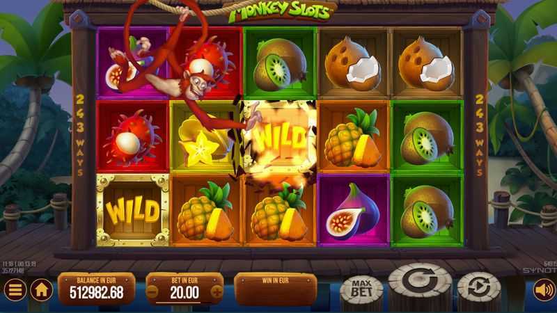 Play Monkey Slots by Synot