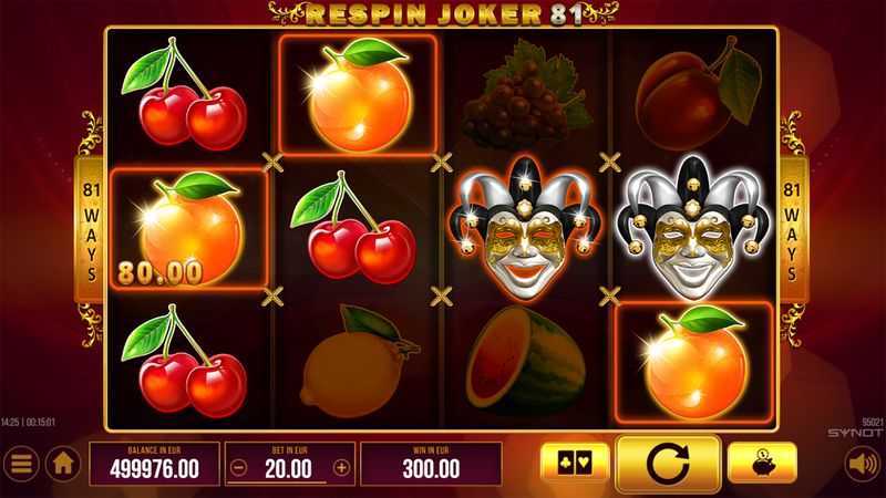 Play Respin Joker by Synot