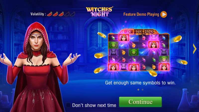 Play Witches Night by Tada Gaming