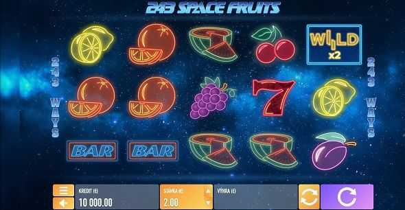 Play 243 Space Fruits by Tech4bet