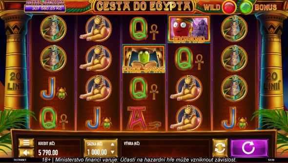 Play Cesta Do Egypta by Tech4bet