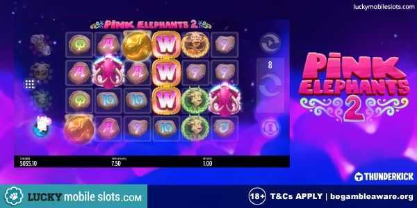 Play Pink Elephants 2 by Thunderkick