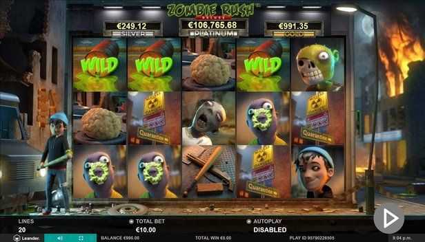 Play Zombie Slot by Thunderspin