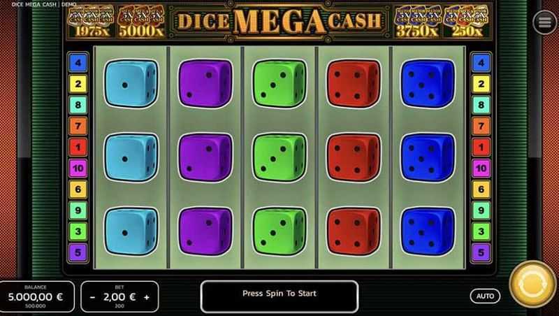 Play Dice Mega Cash by Tiptop