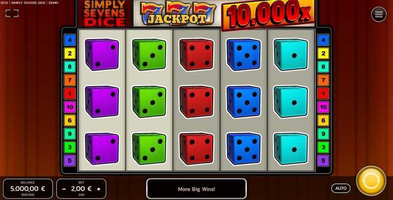 Play Simply Sevens Dice by Tiptop