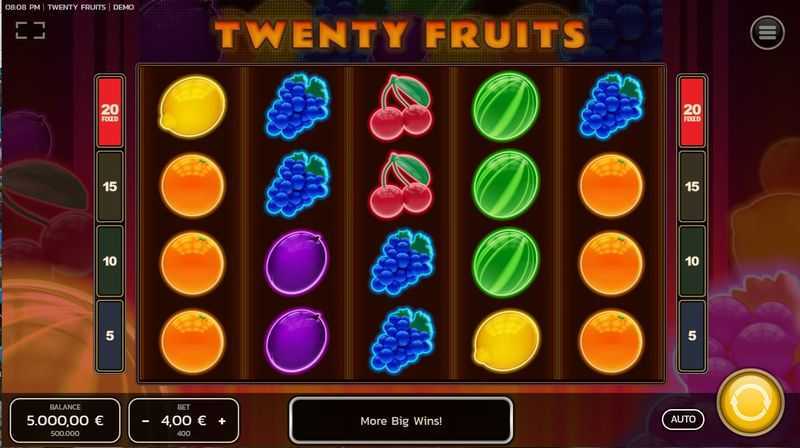 Play Twenty Fruits by Tiptop