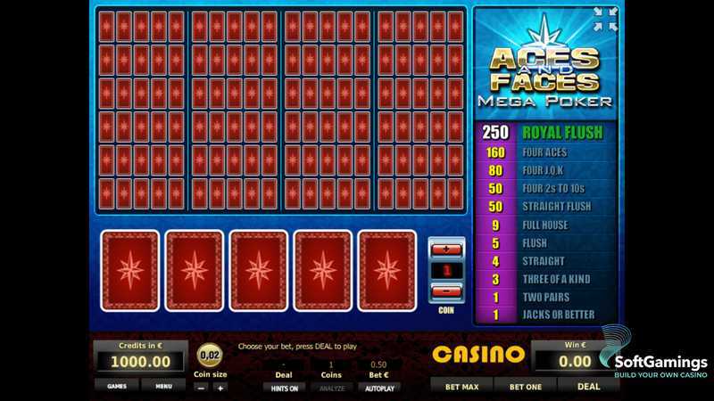 Aces & Faces Mega Poker Aces & Faces Mega Poker