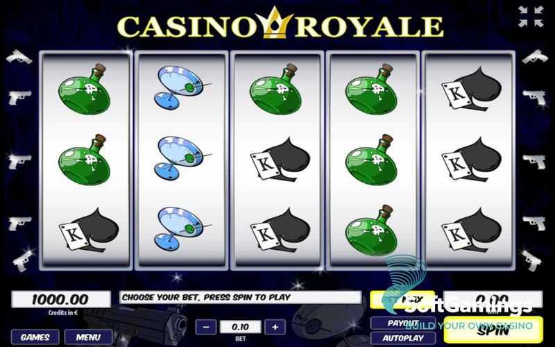 Play Casino Royale by Tom Horn Gaming