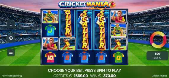 Cricket Mania Tom Horn Gaming Cricket Mania Tom Horn Gaming