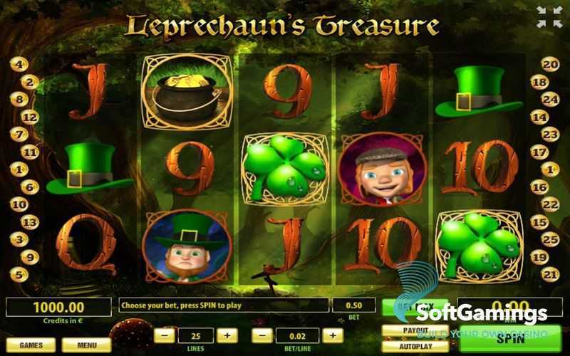 Play Leprechaun's Treasure by Tom Horn Gaming