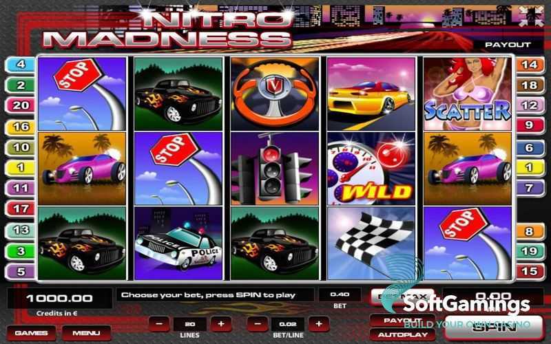 Play Nitro Madness by Tom Horn Gaming