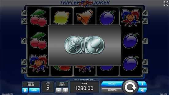 Play Triple Joker by Tom Horn Gaming